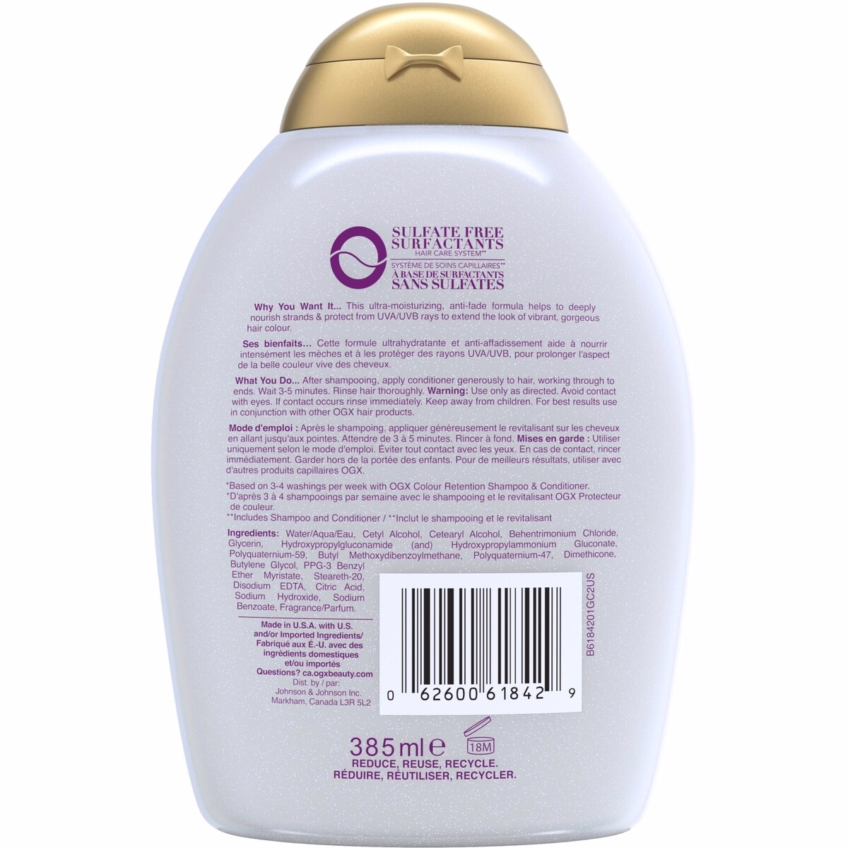 OGX Vibrant Color Vibes Colour Care Conditioner