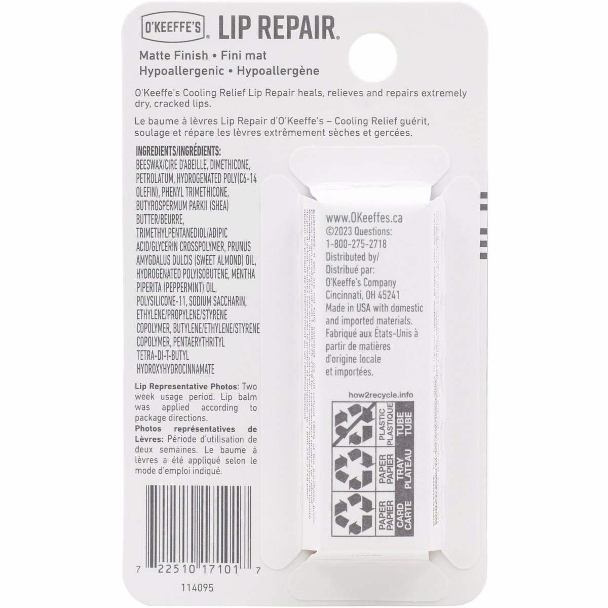 O'Keeffe's Cooling Lip Repair