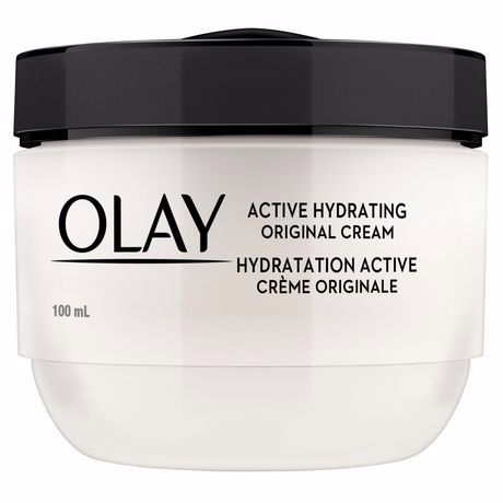 Olay Active Hydrating Cream, Face Moisturizer - 3.4 Oz