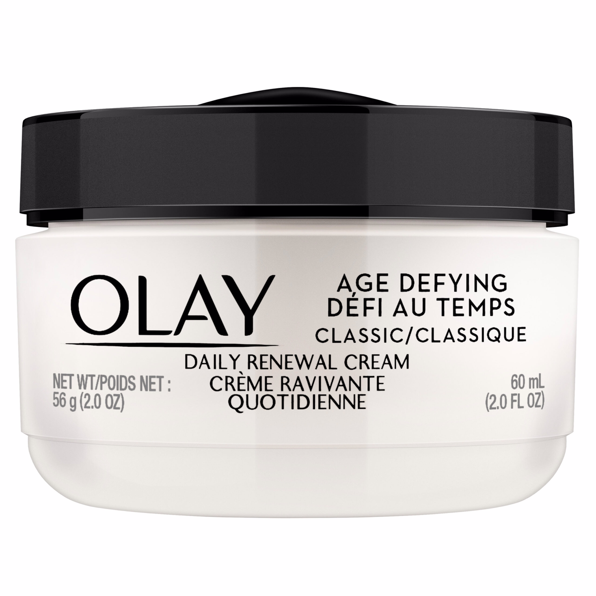 Olay Age Defying Classic Daily Renewal Cream, Face Moisturizer 2.0 Fl Oz