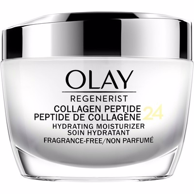 Olay Regenerist Collagen Peptide 24 Face Moisturizer, Fragrance-free - 1.7 Oz