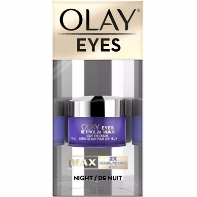 Olay Retinol 24 Max Night Eye Cream - 0.5 Fl Oz