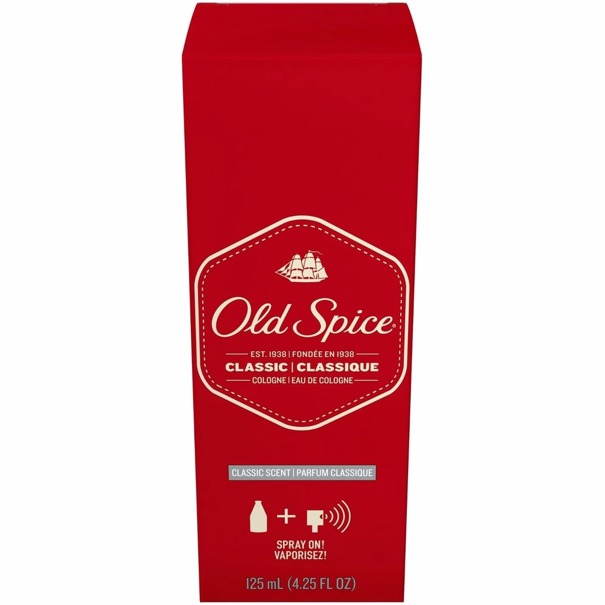 Old Spice Classic Scent Parfum pour homme en spray 125 mL Old Spice Classic Scent Parfum pour homme en spray 125 mL