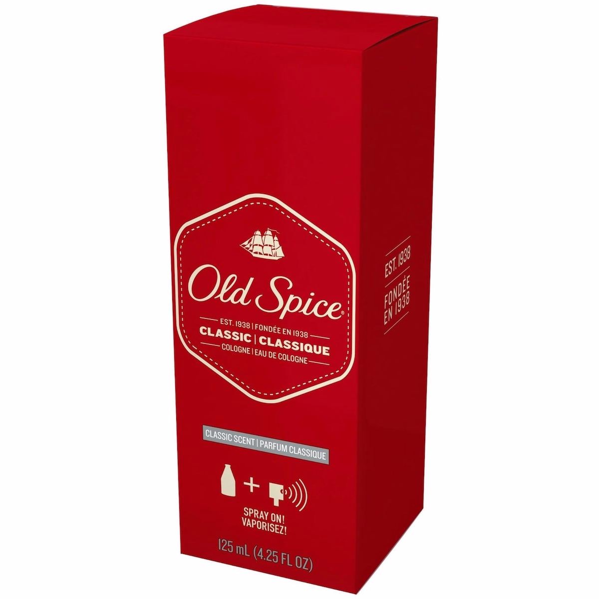 Old Spice Classic Scent Parfum pour homme en spray 125 mL Old Spice Classic Scent Parfum pour homme en spray 125 mL