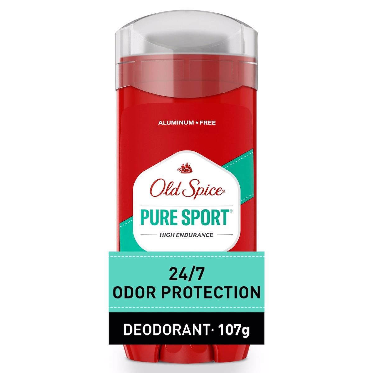 Old Spice High Endurance Pure Sport Deodorant for Men,107 grams