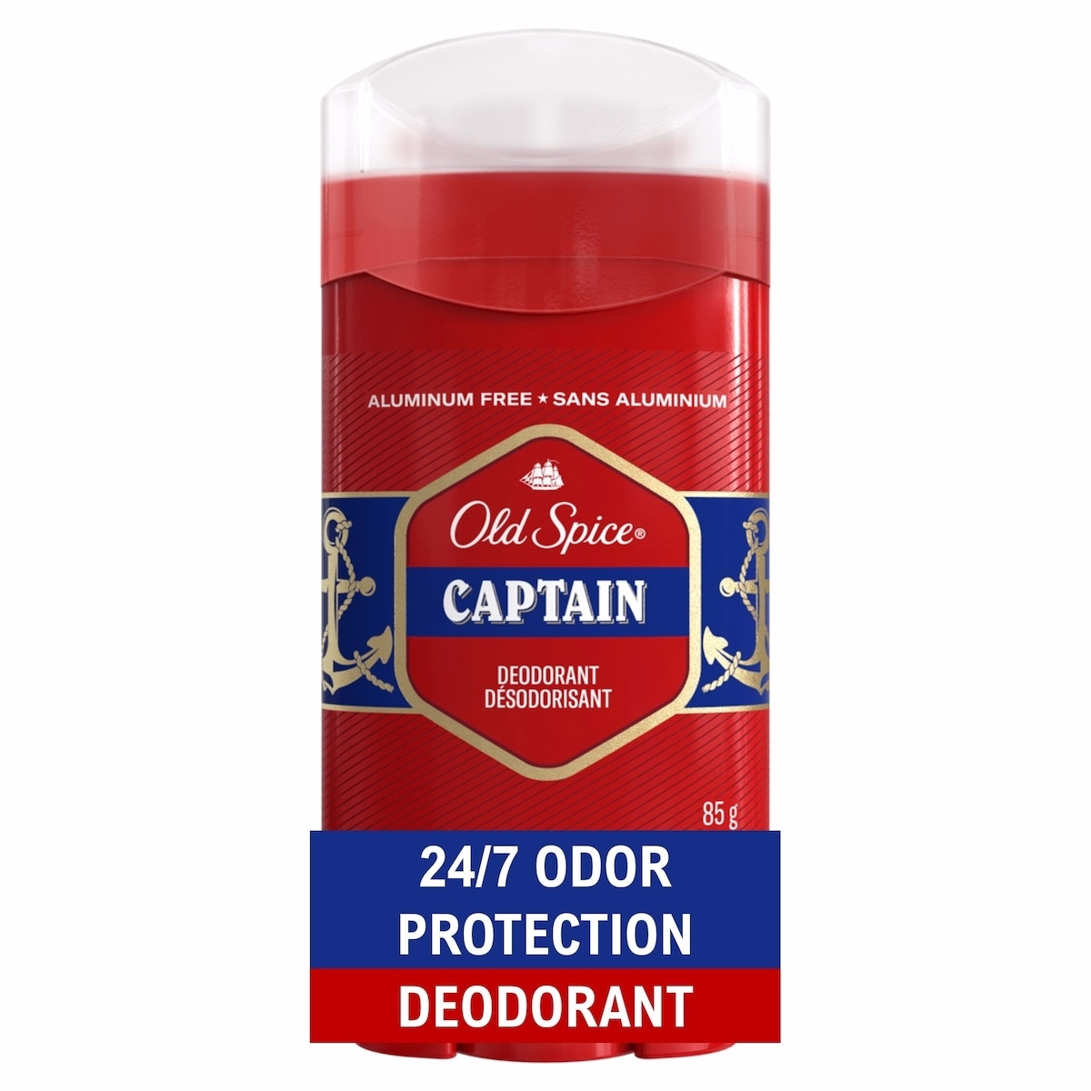 Old Spice Red Collection Captain Scent Deodorant for Men 85g