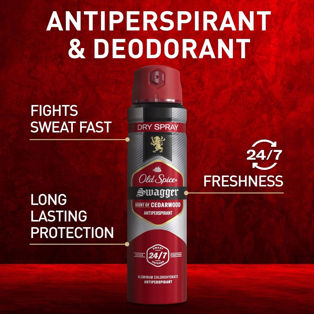 Old Spice Sweat Defense AP Stronger Swagger 122g Old Spice Sweat Defense AP Stronger Swagger 122g