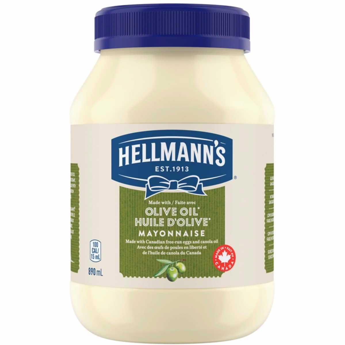 Olive Oil Mayonnaise ideal with fries, burgers and salads
