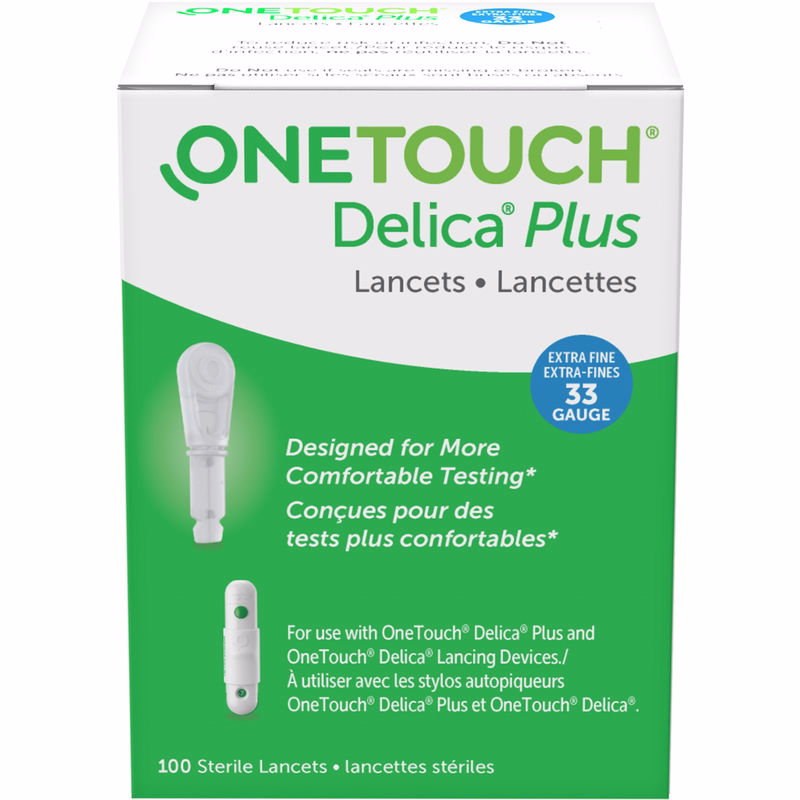 One Touch Onetouch Delica Plus Lancet 33g 100.0 Count