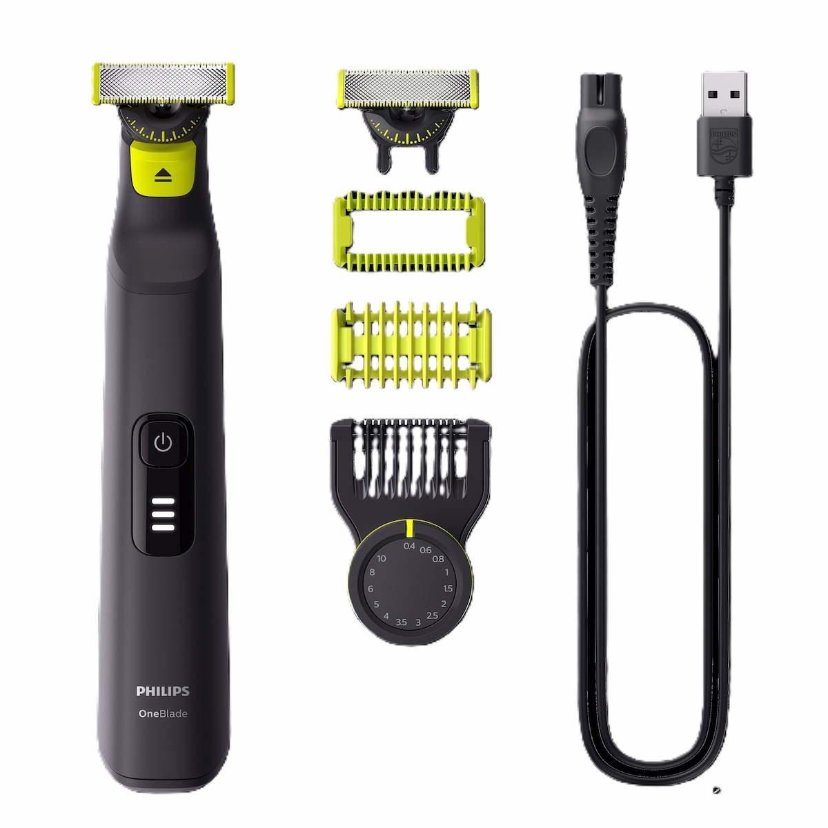 ワンブレード 360 フェイス＆ボディ プロ、14段階設定、QP6542/15