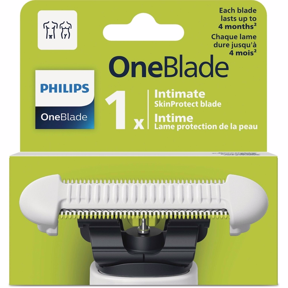 OneBlade 私密替換刀片, QP219/50