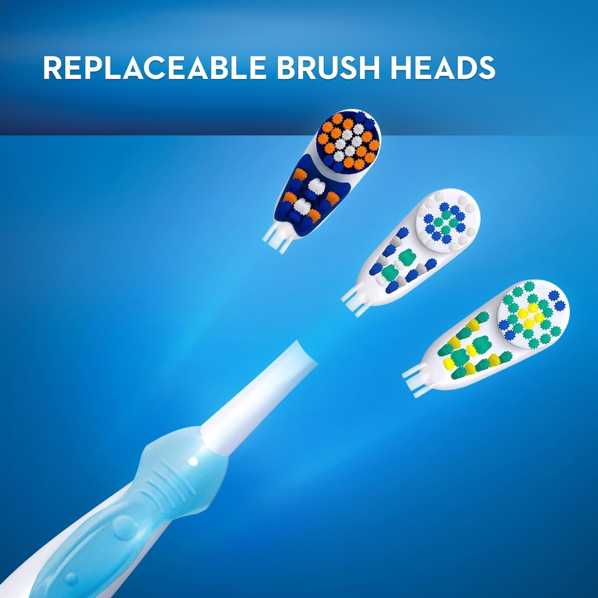 Oral-B 3D White Battery Power Toothbrush Replacement Heads, 2 Count Oral-B 3D White Battery Power Toothbrush Replacement Heads, 2 Count