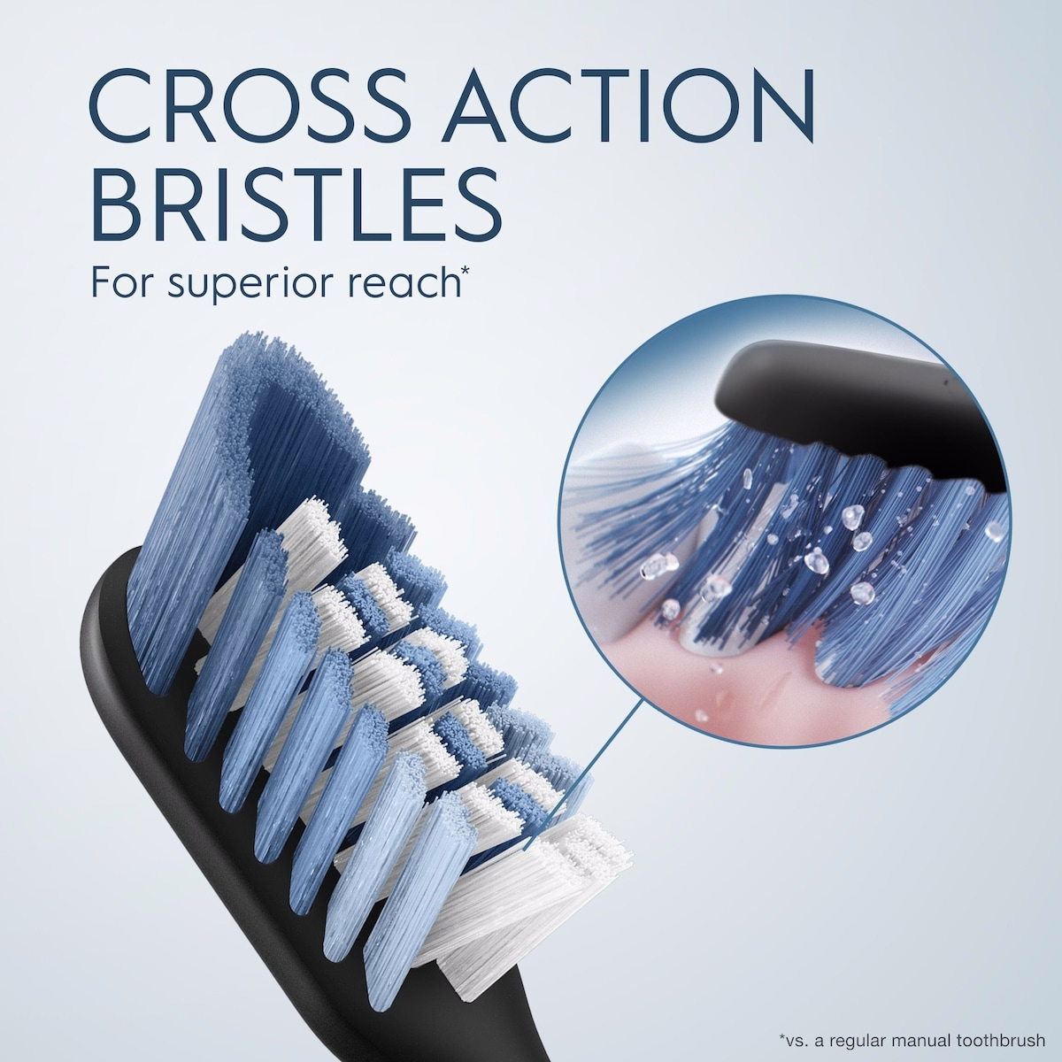 Oral-B Clic Manual Toothbrush (Rose) with 2 Replaceable Brush Heads and 1 Magnetic Brush Mount Oral-B Clic Manual Toothbrush (Rose) with 2 Replaceable Brush Heads and 1 Magnetic Brush Mount