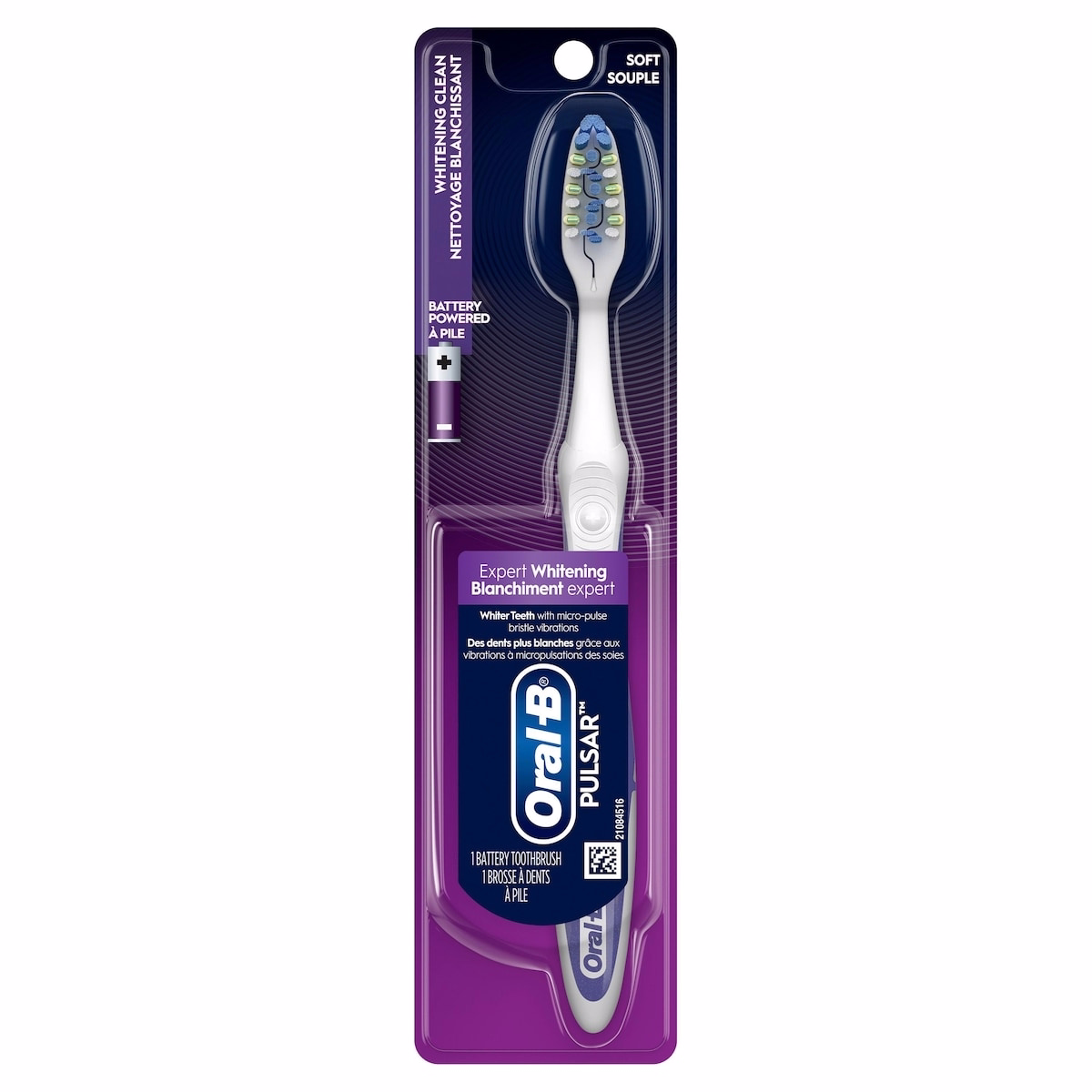 ORAL B Pulsar 3D 선명한 흰색 칫솔 ORAL B Pulsar 3D 선명한 흰색 칫솔