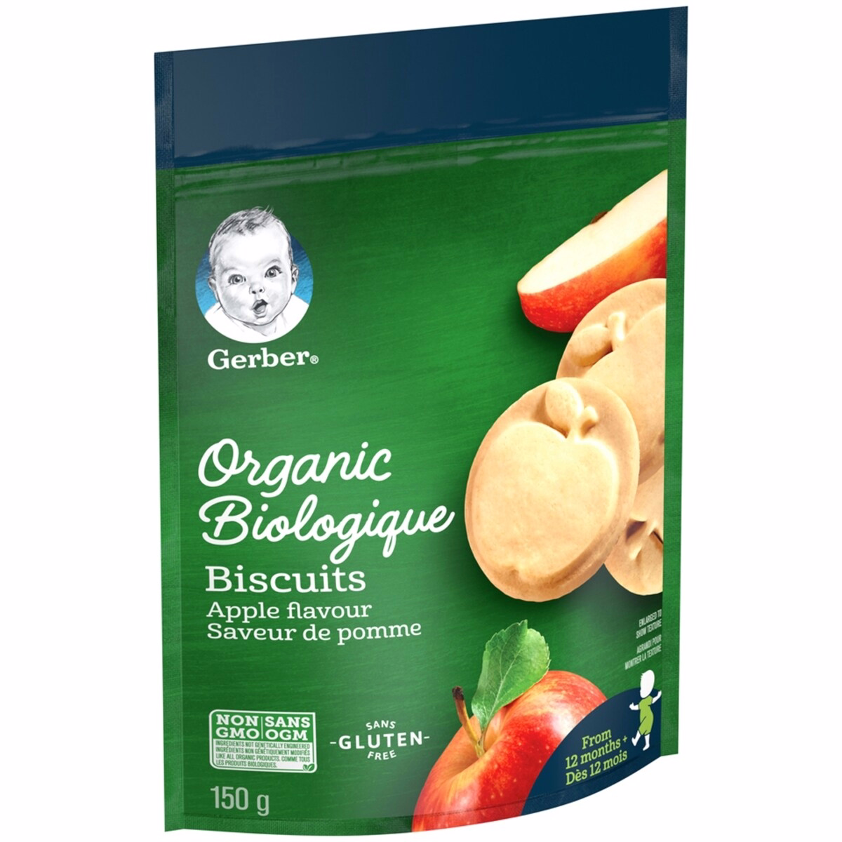 Organic Biscuits Apple Flavour Toddler Snack