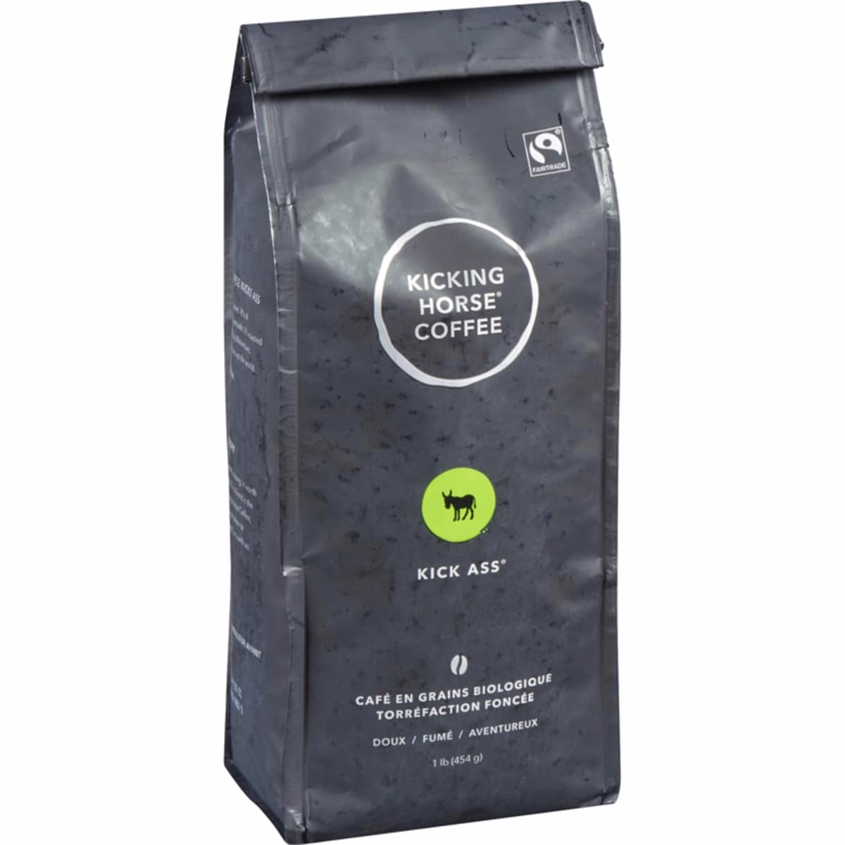 Kicking Horse 유기농 공정무역 다크 로스트 전원두 커피, 킥 애스