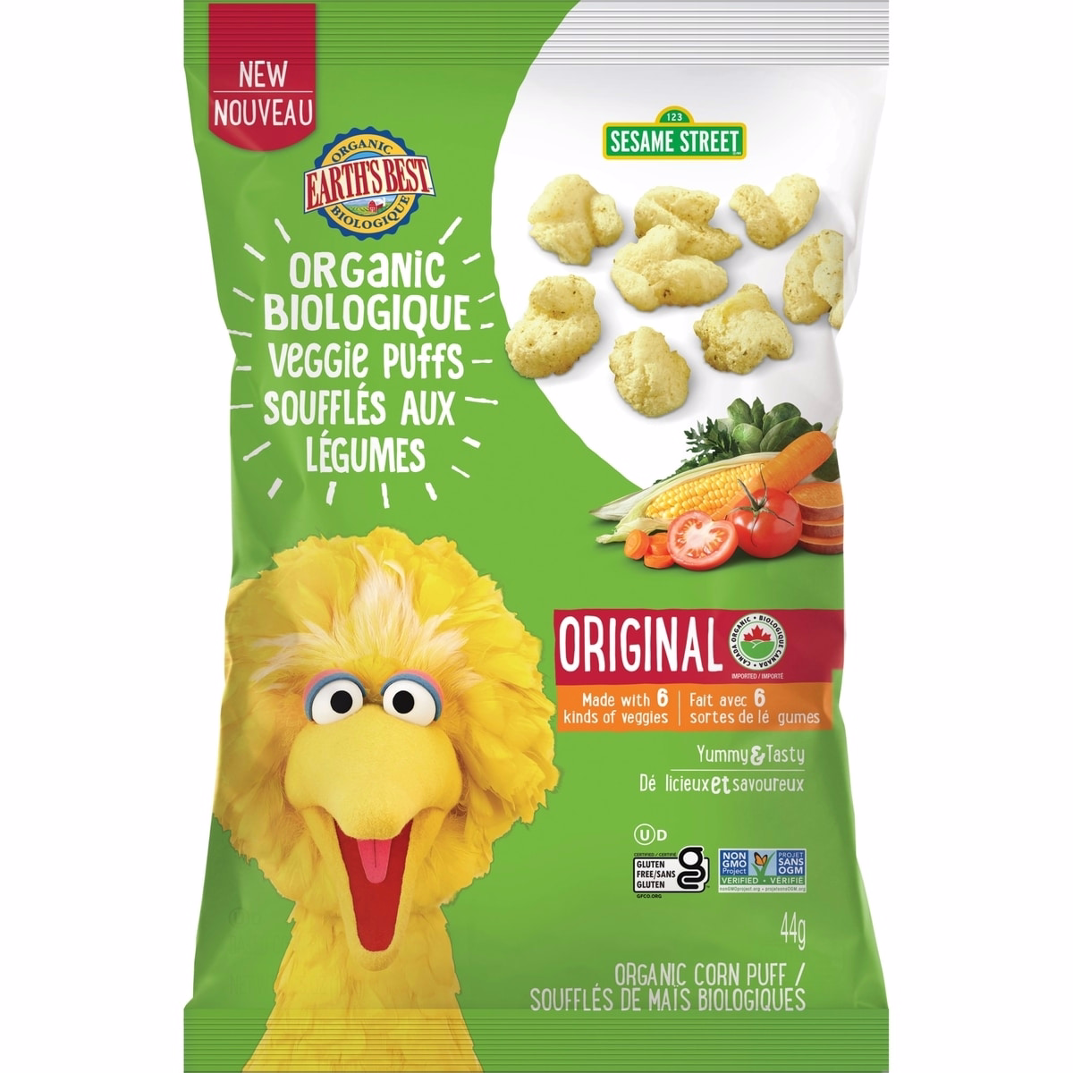 Puffs Végétaux Jardin Biologique Original