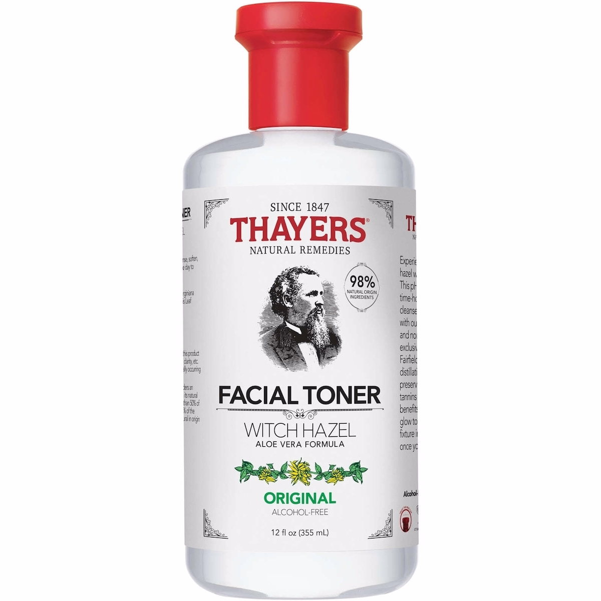 Original Alcohol-Free Witch Hazel Face Toner with Aloe Vera