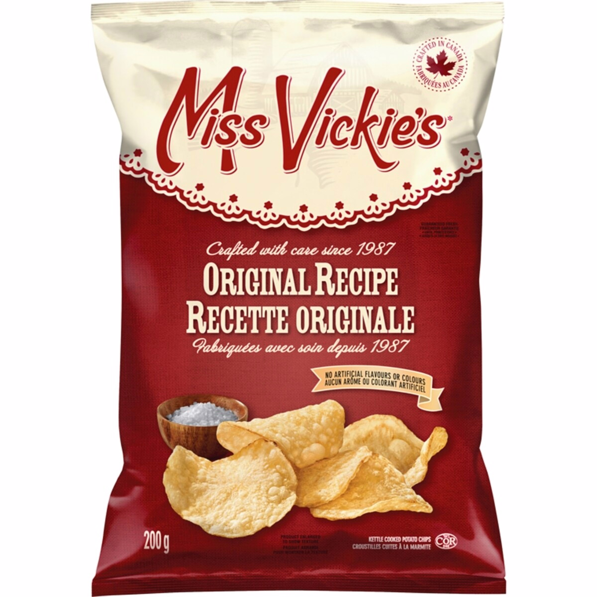 原味配方 鍋燒馬鈴薯片 200 g