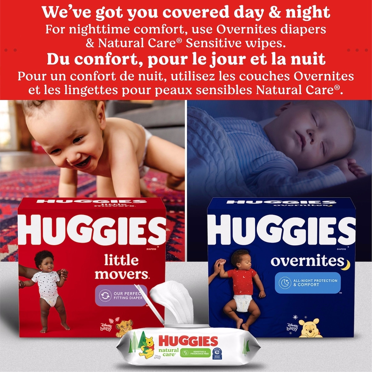 Overnites Nighttime Baby Diapers, Size 3 (16-28 lbs), 66 Ct Overnites Nighttime Baby Diapers, Size 3 (16-28 lbs), 66 Ct