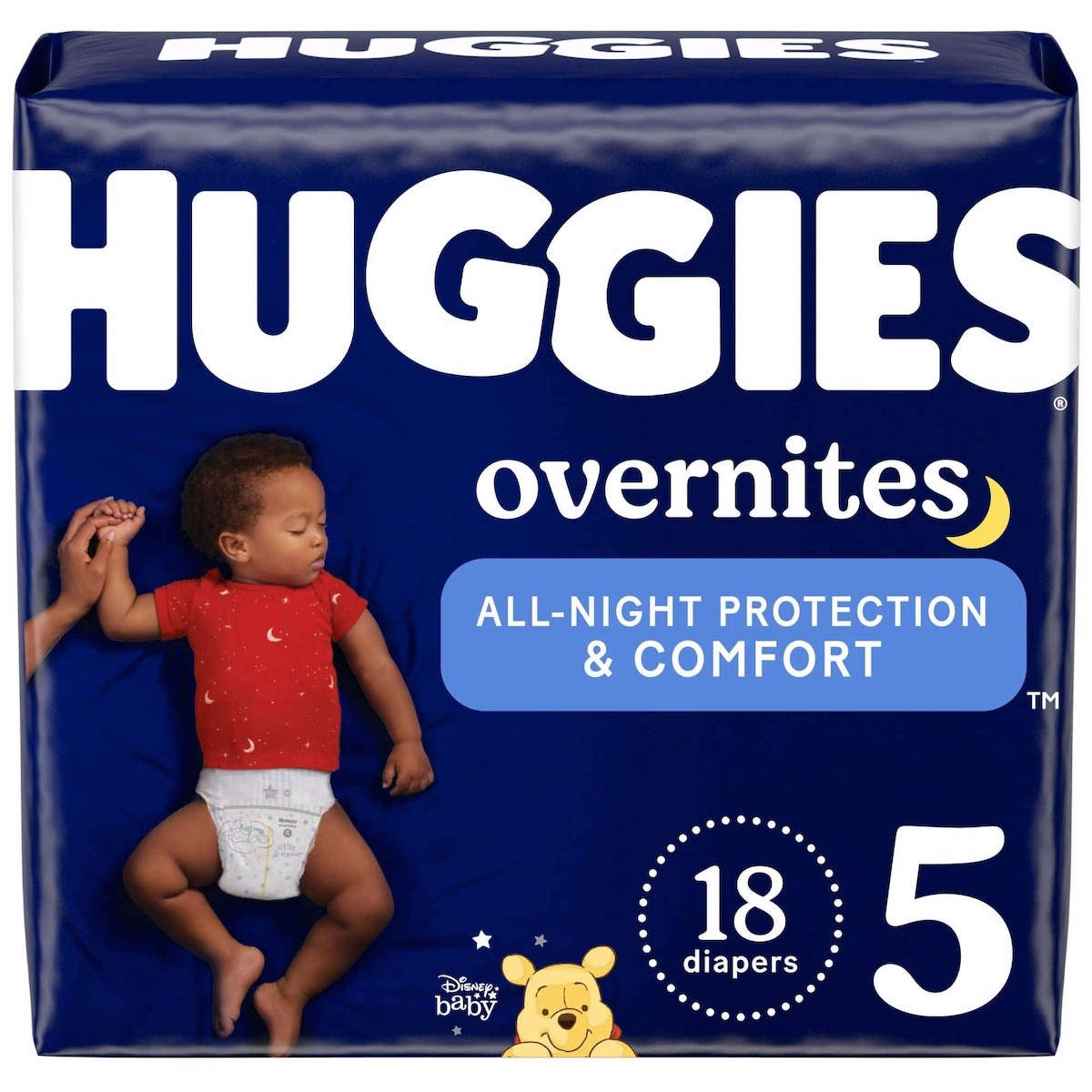 Overnites Nighttime Diapers, Size 5