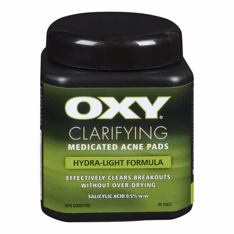 Oxy Clarifying Medicated Acne Pads Sensitive Formula
