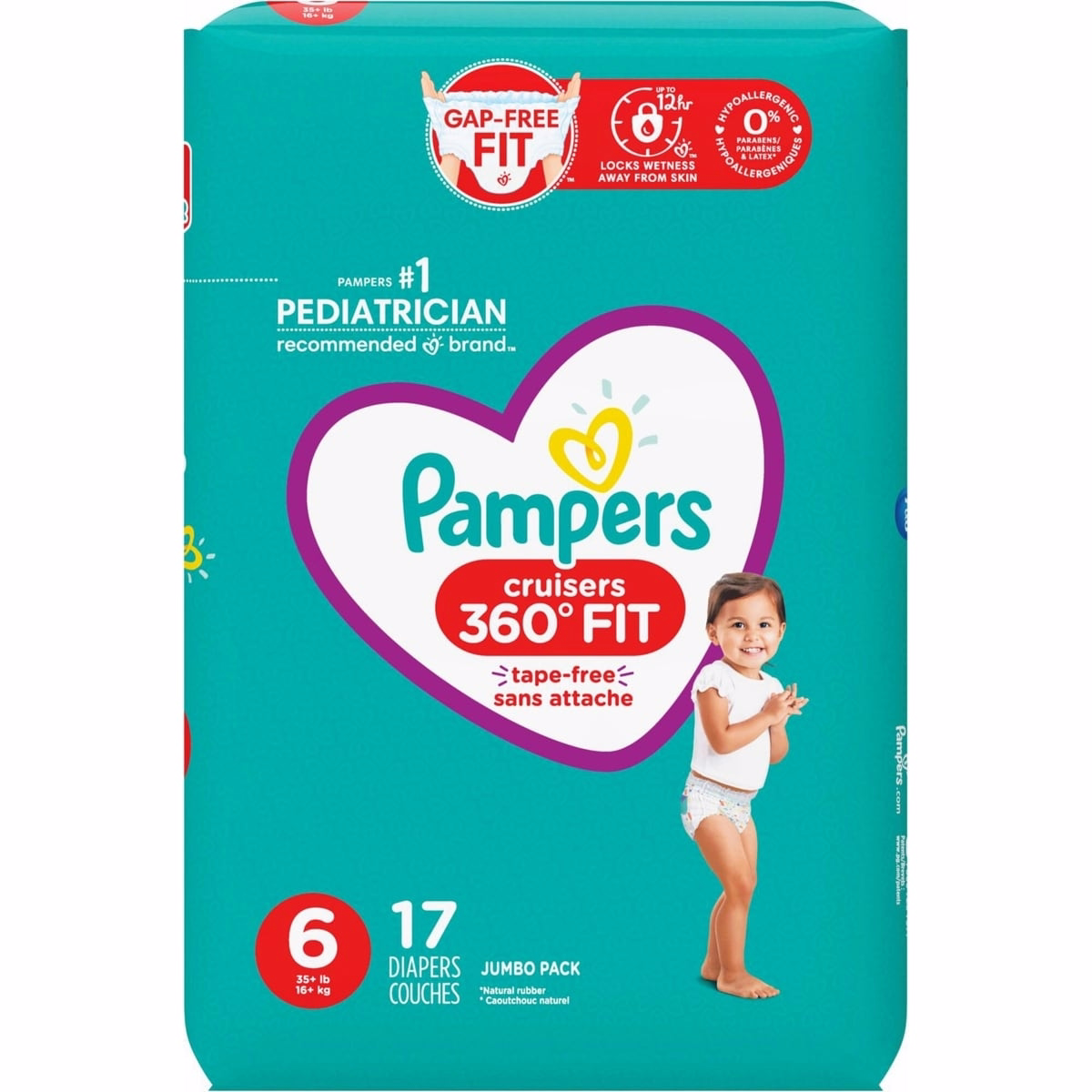 Pampers Cruisers 360 S6 Jumbo 4/17