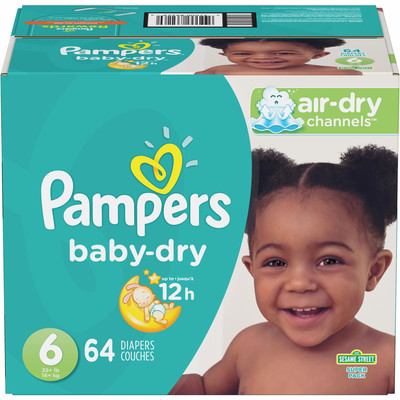 Pampers Baby Dry Super Pack - 6