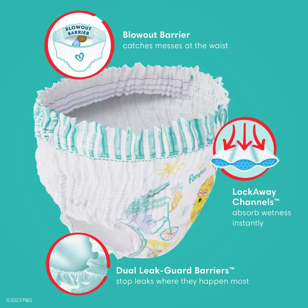 Pampers Cruisers 360 Diapers Size 5 Pampers Cruisers 360 Diapers Size 5