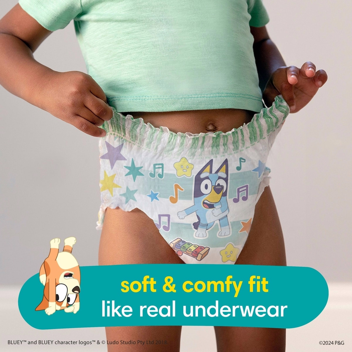 Pampers Easy Ups Training Underwear Boys Size 7 (6T-7T), 40 Count