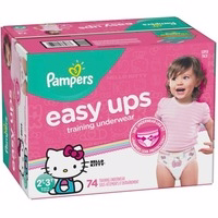 Pampers Pampers Easy Ups Training Underwear Girls Size 5 3T-4T 66 Count 1.0 Ea