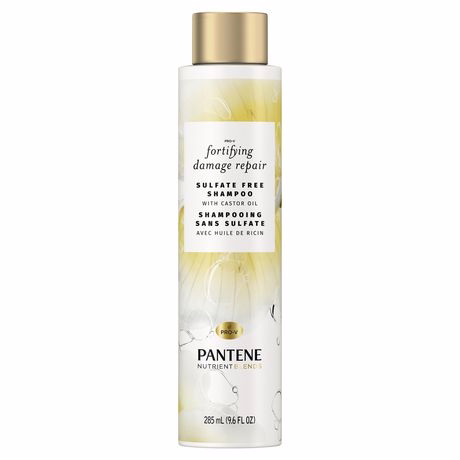 Pantene Pantene Nutrient Blends Fortifying Damage Repair Shampoo, Sulfate Free, 285 Ml 285.0 Ml