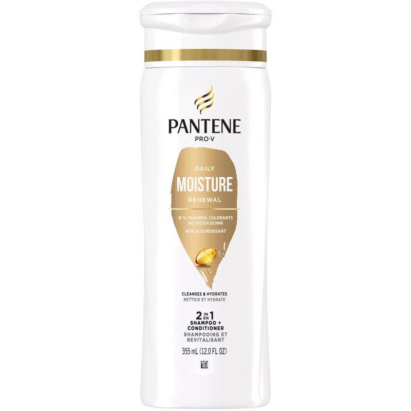 Pantene PRO-V Daily Moisture Renewal 2 in 1 Shampoo + Conditioner, 12 Oz/355 ML 355.0 ML