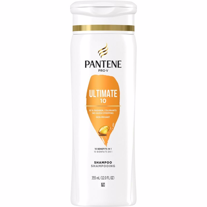 Pantene Ultimate 10 Shampoo, 12oz/355mL 355.0 ML