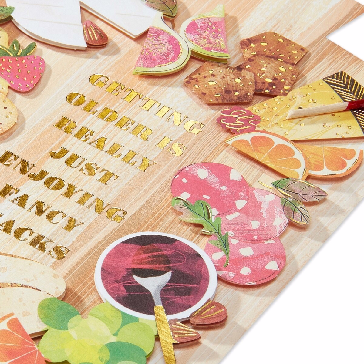 Papyrus バースデーカード(ファンシーなスナック) Papyrus バースデーカード(ファンシーなスナック)