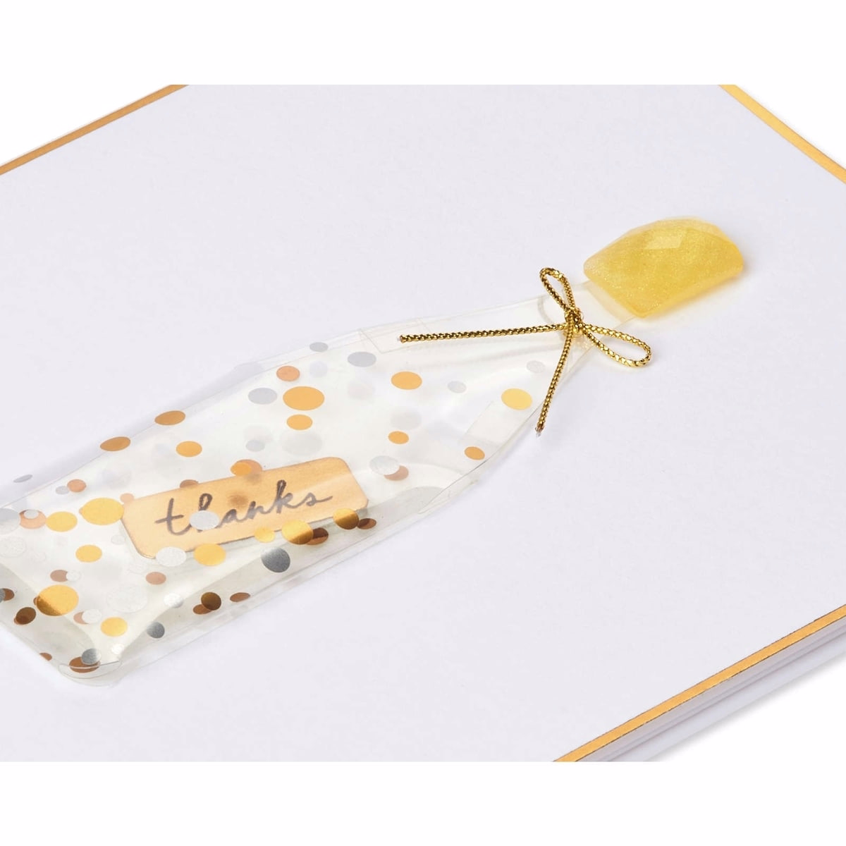 Papyrus Blank Thank You Card (Message in a Bottle) Papyrus Blank Thank You Card (Message in a Bottle)