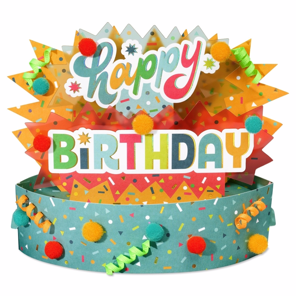 Papyrus Pop-Up Card for Birthday (Special Day)