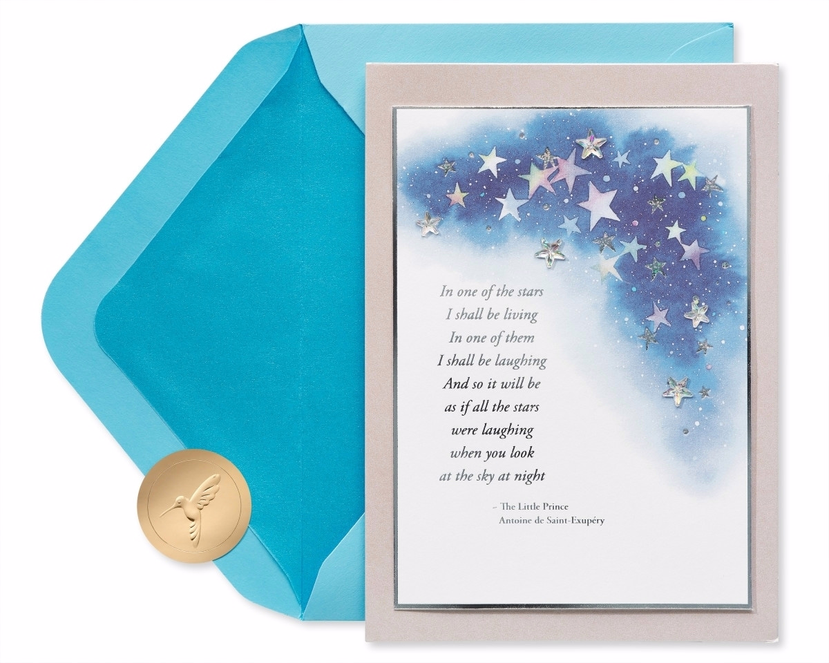 Papyrus Sympathy Card (All the Stars)