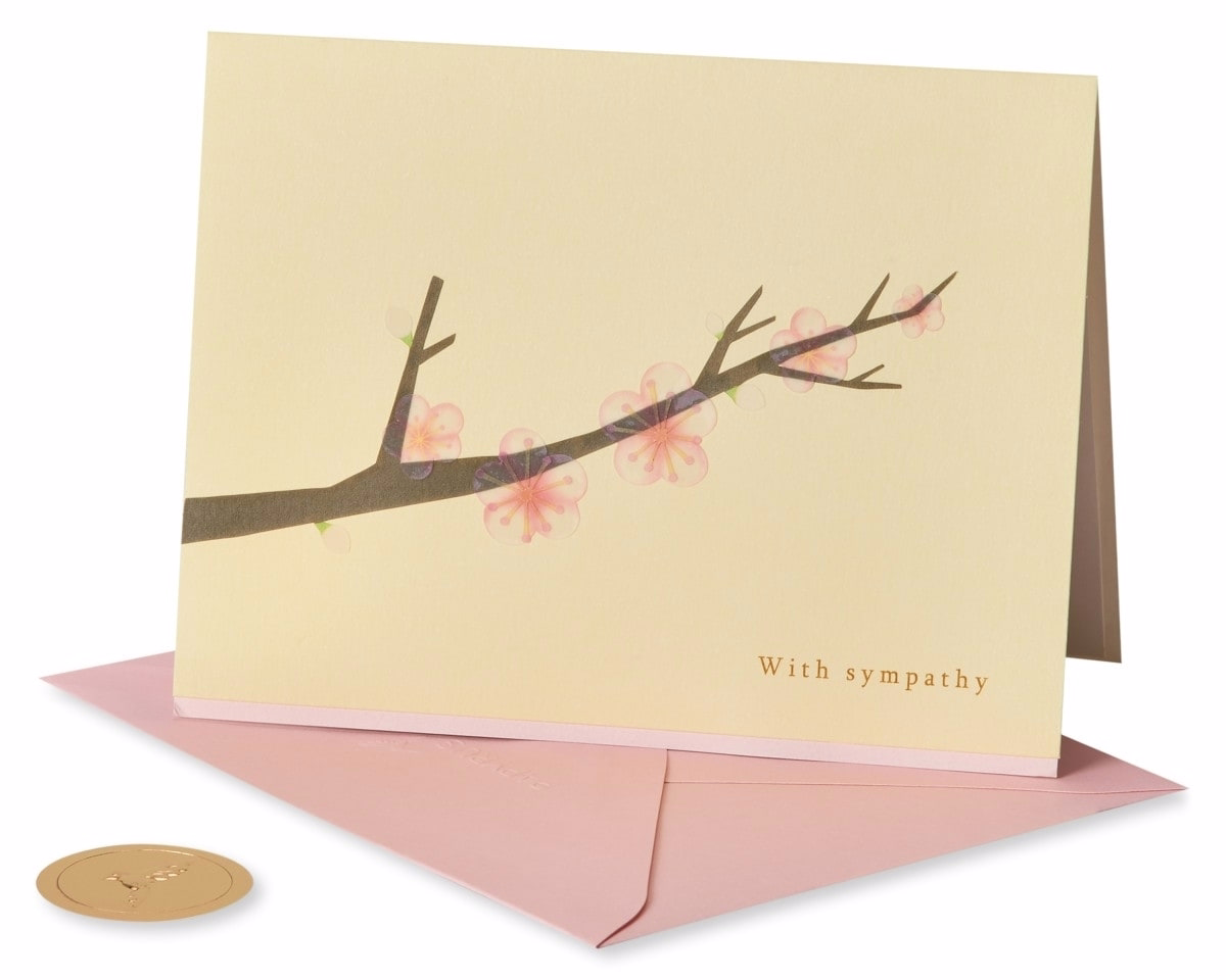 Papyrus Sympathy Card (Thinking Of You)
