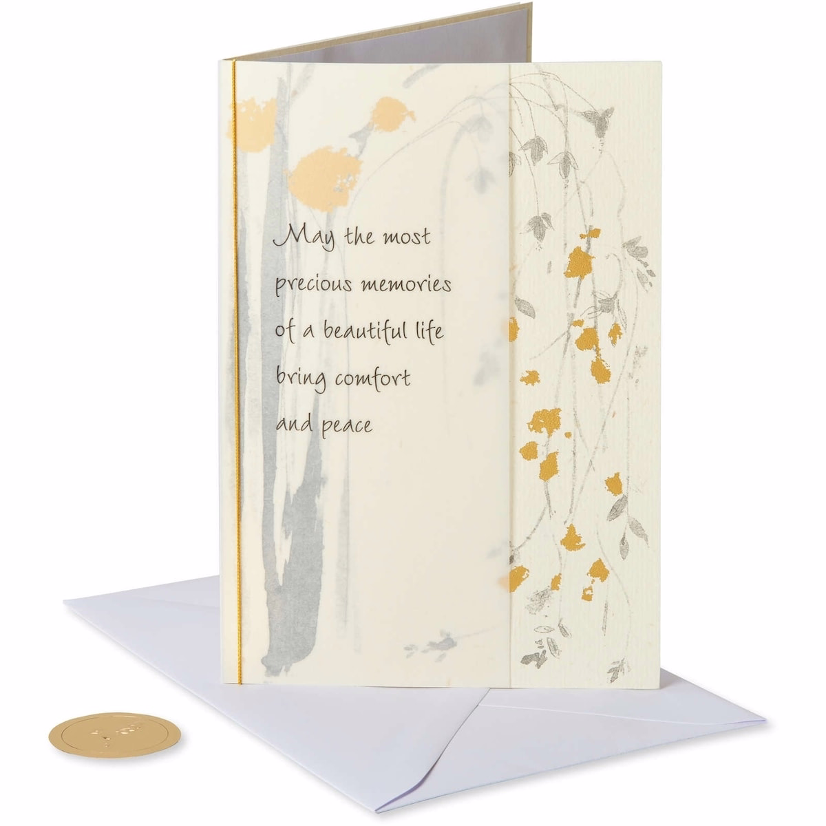 Papyrus Sympathy Card (Warm and Caring Thoughts)