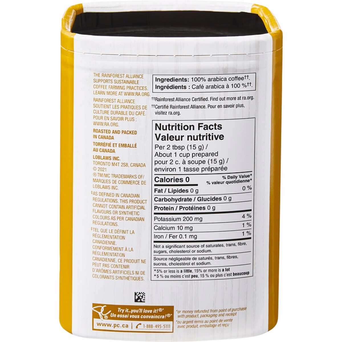 PCÂ® コロンビア Supremo シングルオリジン 中煎り 細挽きコーヒー