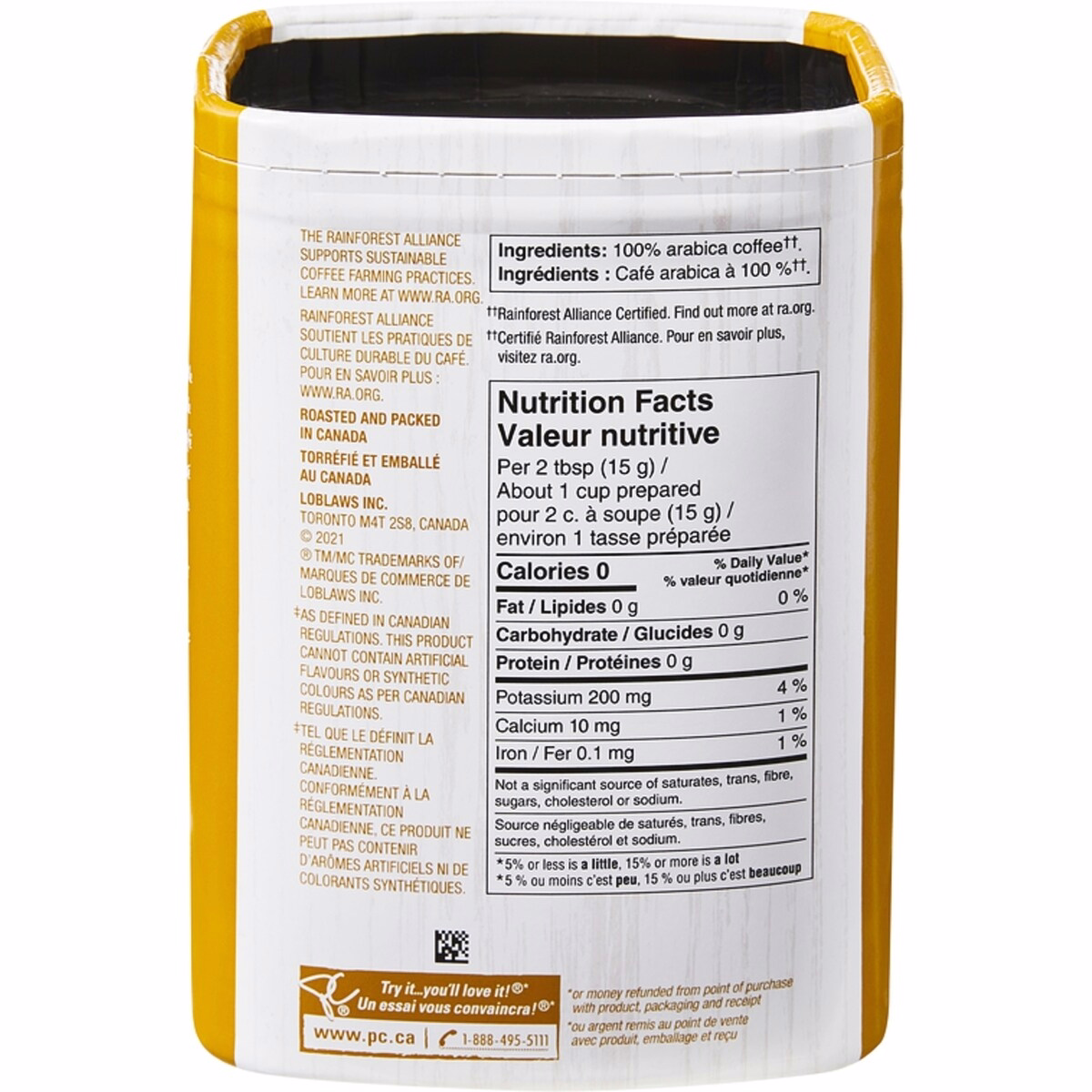 PCÂ® Sumatra Single Origin Dark Roast Fine Grind Coffee