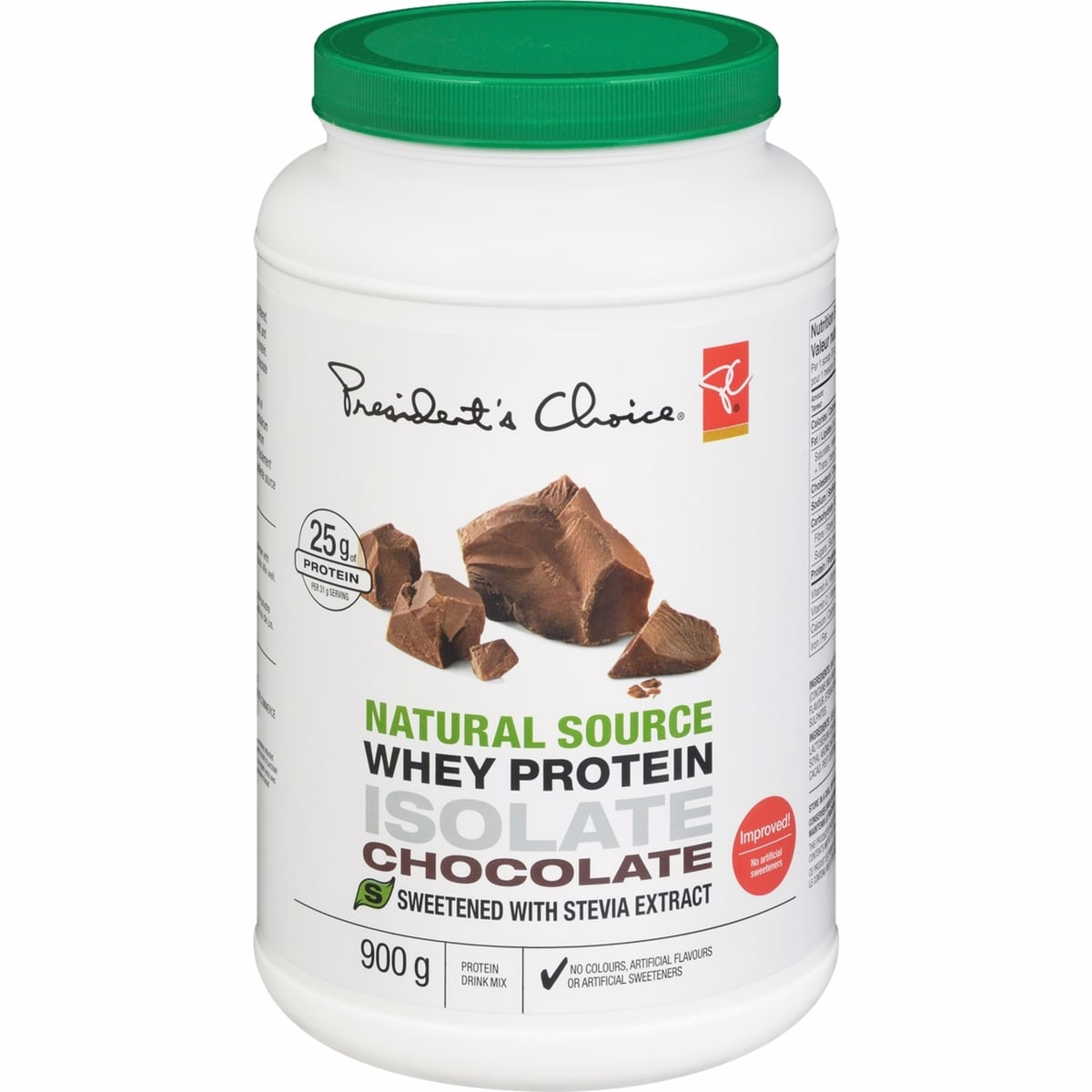 PC Natural Whey Protein Isolate Chocolate