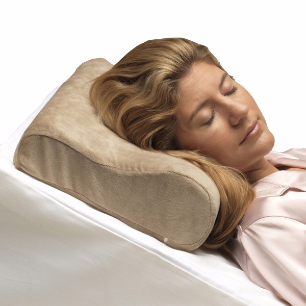 PCP Memory Foam Cervical Pillow  Beige  Full Size