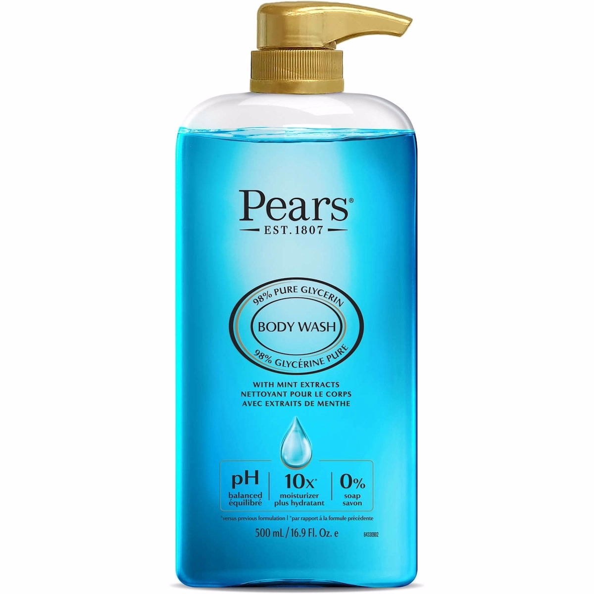 Pears 沐浴露 薄荷萃取