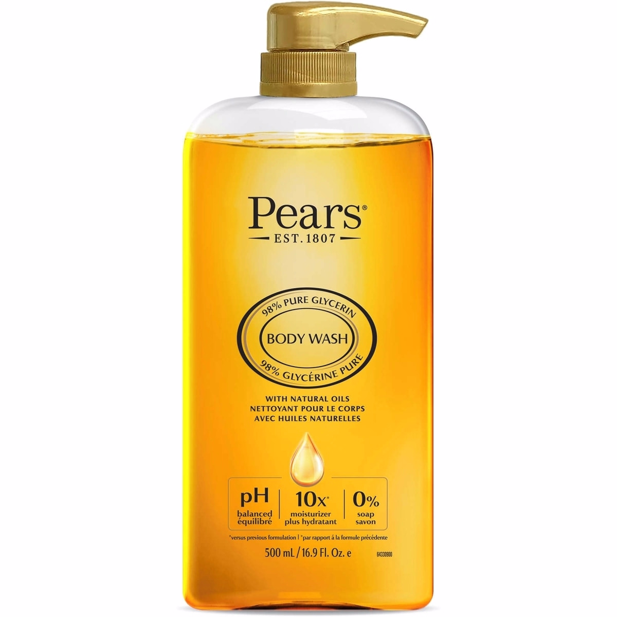 Pears 沐浴露 天然油脂