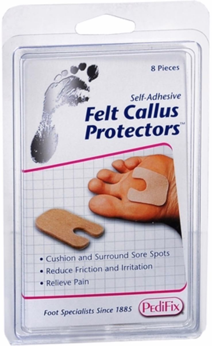 Pedifix Felt Callus Protectors 8 Each