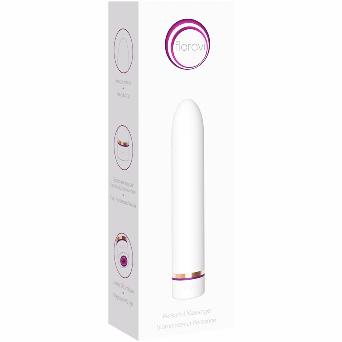 Personal Massager Lila, Vibrator, battery operated, water resistant, 7 vibrating pattern