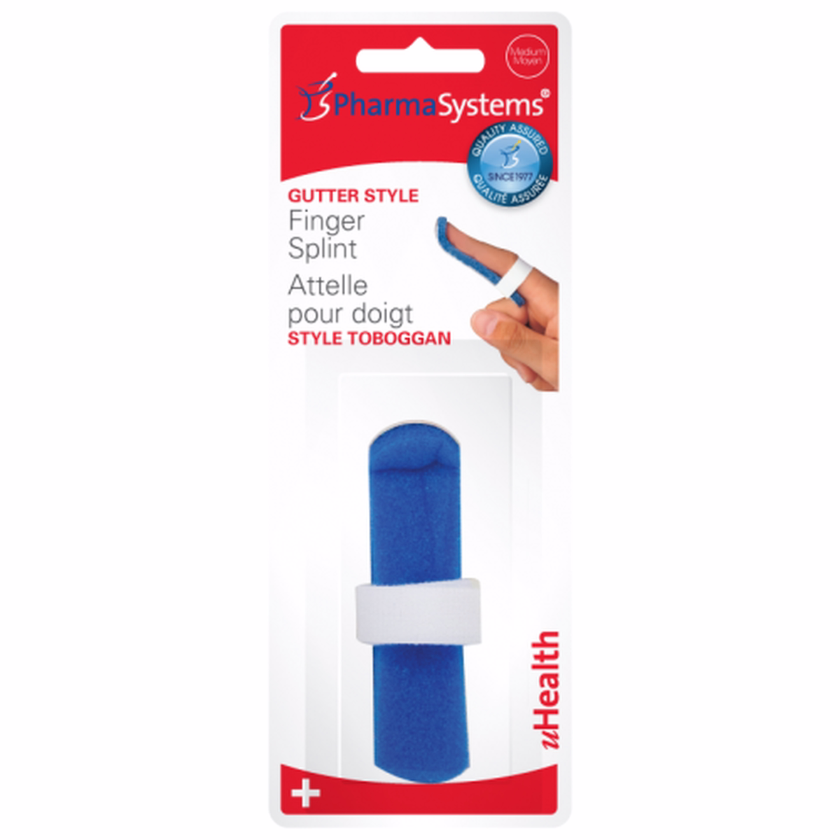 Pharmasystems Gutter Finger Splint Pharmasystems Gutter Finger Splint