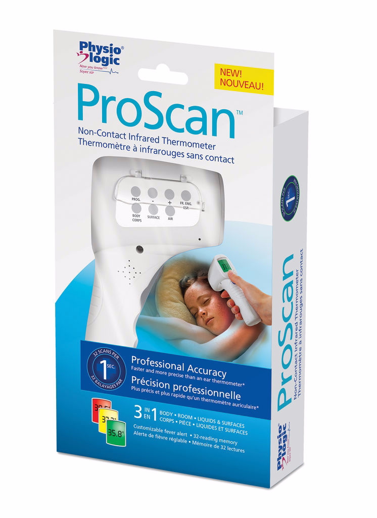 Physio Logic Proscan Non-contact Infrared Digital Thermometer With One Second Results